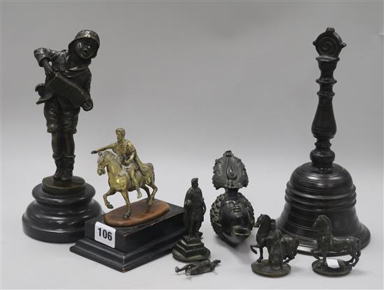 A group of bronzes